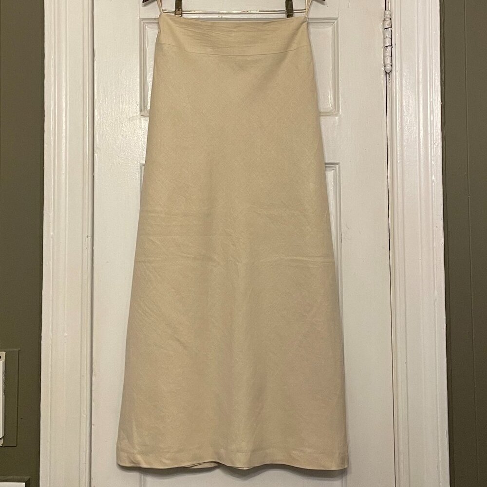 Banana Republic Cream Maxi Skirt